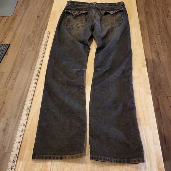 Vintage Y2K X-ray Denim Corderoy Straight Leg/Wide Pocket Button Detail 32 - Picture 13 of 13